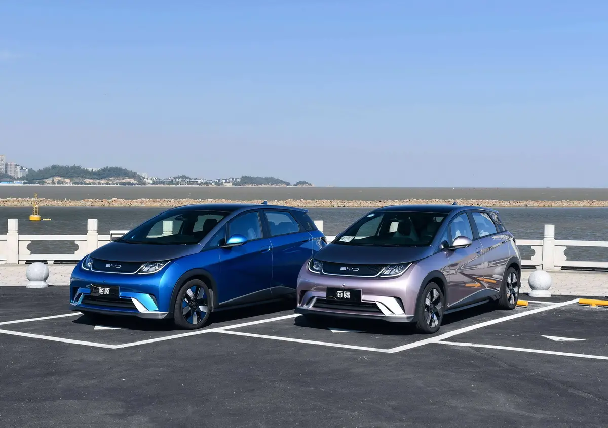 2022年1-6月純電動轎車銷量排行榜前十名出爐