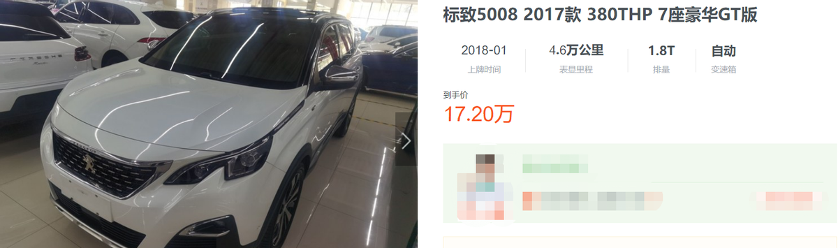 2.8万优惠+5千补贴，老用户买标致5008，划算？