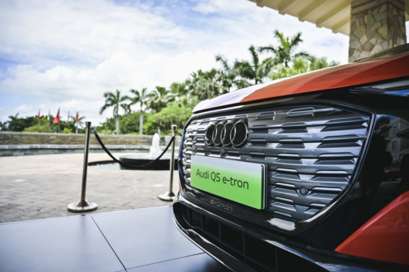 试驾上汽奥迪Q5 e-tron：外观豪华，内饰空间有个性，试完打满分！