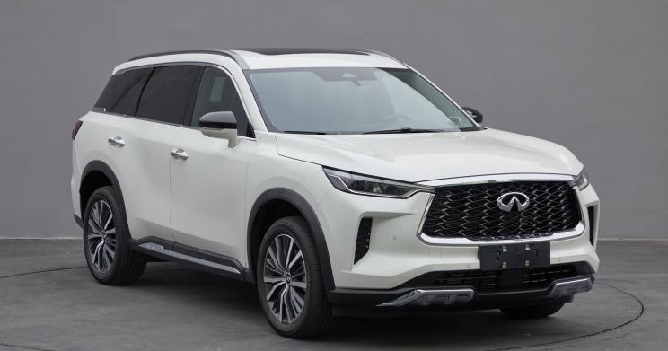 国产全新英菲尼迪QX60实车图，霸气造型强劲动力，车长超5米