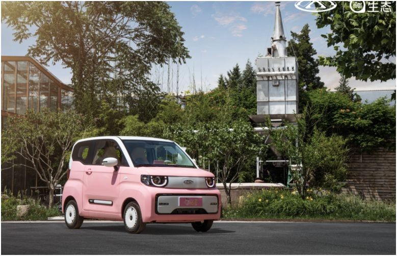 奇瑞QQ冰淇淋·桃欢喜即将上市，微型车“可爱典范”