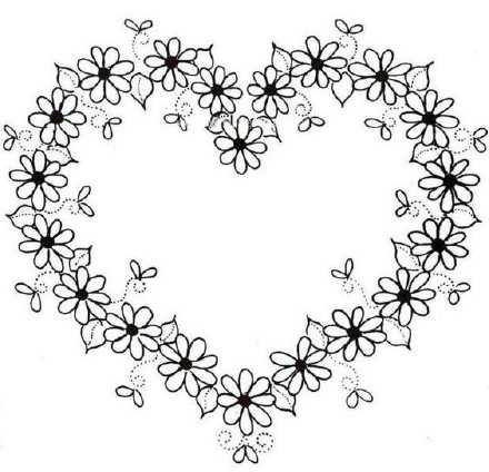 35款森系刺绣花环,全是花花草草,快来绣一个!附21张线稿