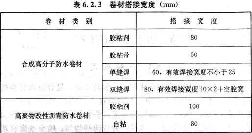 屋面工程质量验收规范  GB50207-2012