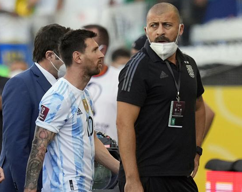 阿根廷要怪梅西吗(梅西怪错人了？怒斥对手丢人后，巴西反击：是阿根廷球员先违规)