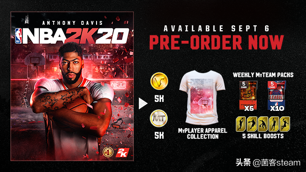 NBA衣服能在哪里买到(NBA 2K20正式上架Steam商店！德怀恩·韦德为传奇版封面人物)