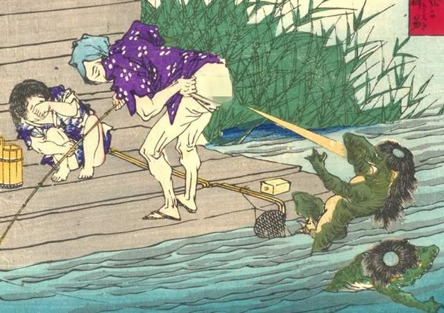 日本妖怪文化中的异类：古怪河童的传说1 | 张小玉