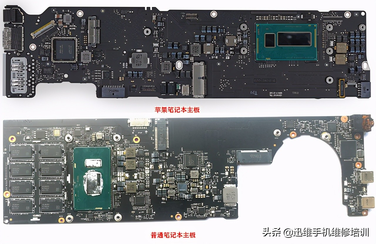 小白入门学维修：普通笔记本对比苹果笔记本差距太大，你了解吗？