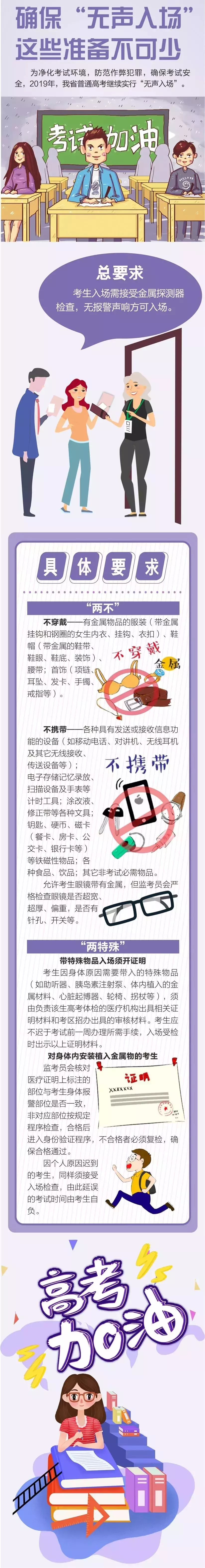 各省定了！高考这些物品不能带进考场！否则可能丧失高考资格