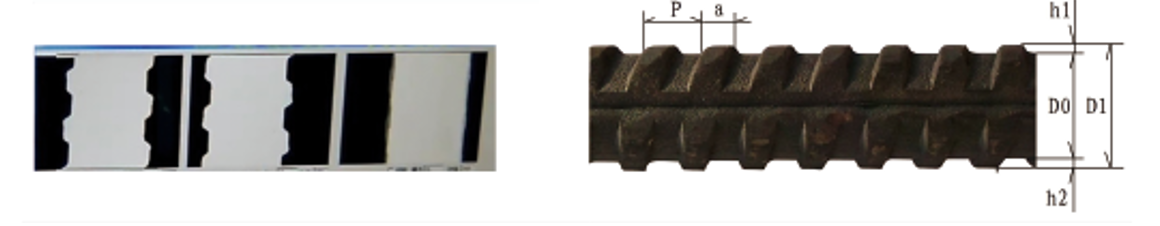 螺纹钢测径系统——可视化截面信息