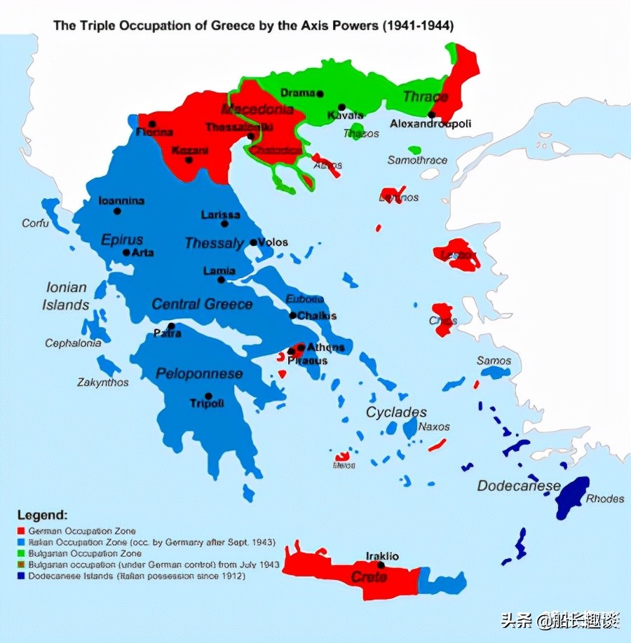 德国希腊(希腊战役：意大利半年拿不下的希腊，为何德国不到一月就将其征服)