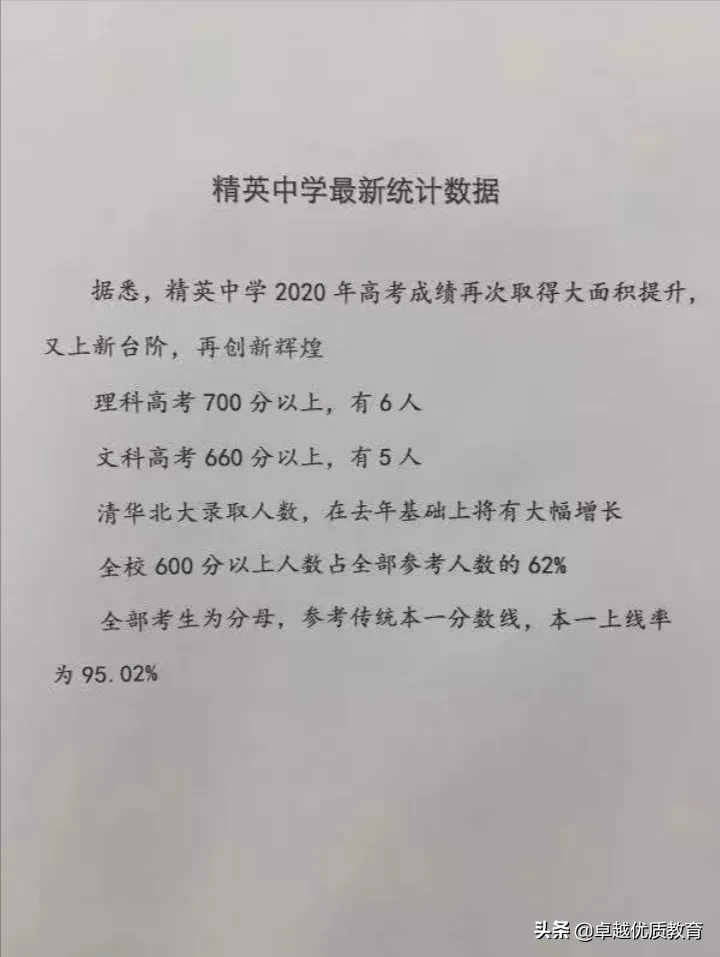 石家庄高考成绩已出，哪所高中更强？