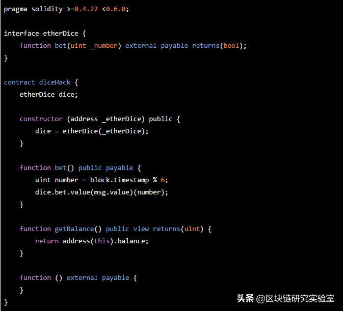 区块链研究实验室 | 深入解析Solidity合约