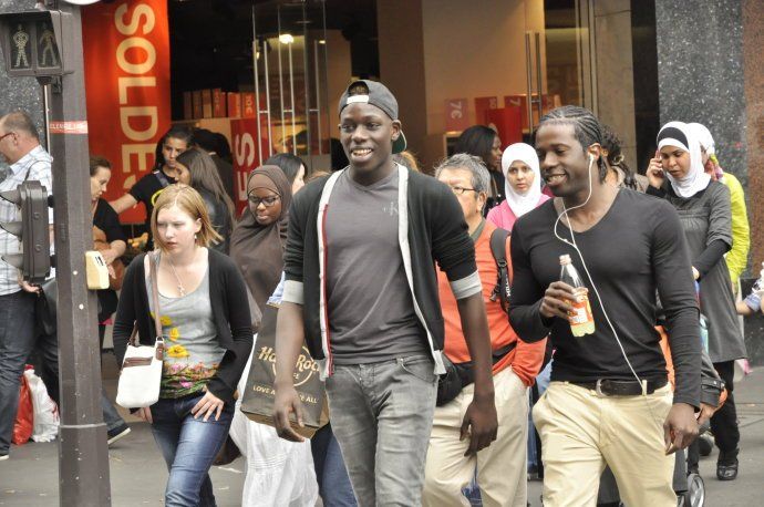 法国街头法国境内到底有多少黑人?数量方面可能是你所想不到的500万!