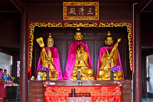 神话传说中的三清祖师爷是哪三清？