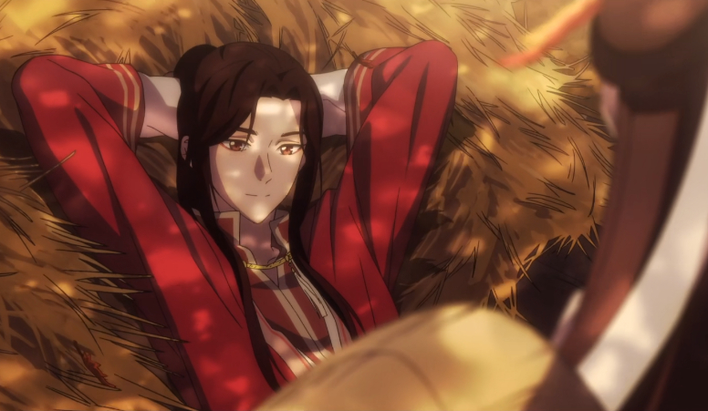 (谢怜×花城玩具嗯啊释放头条)谢怜再遇花城,牛车相遇名场面,"太子妃"