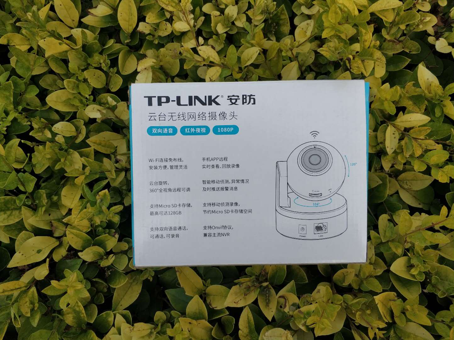 TP-LINK安防明星——TL-IPC42A-4云台无线摄像头