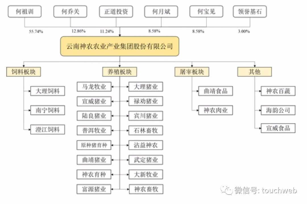 养猪企业神农集团上市：市值253亿 何祖训家族色彩严重