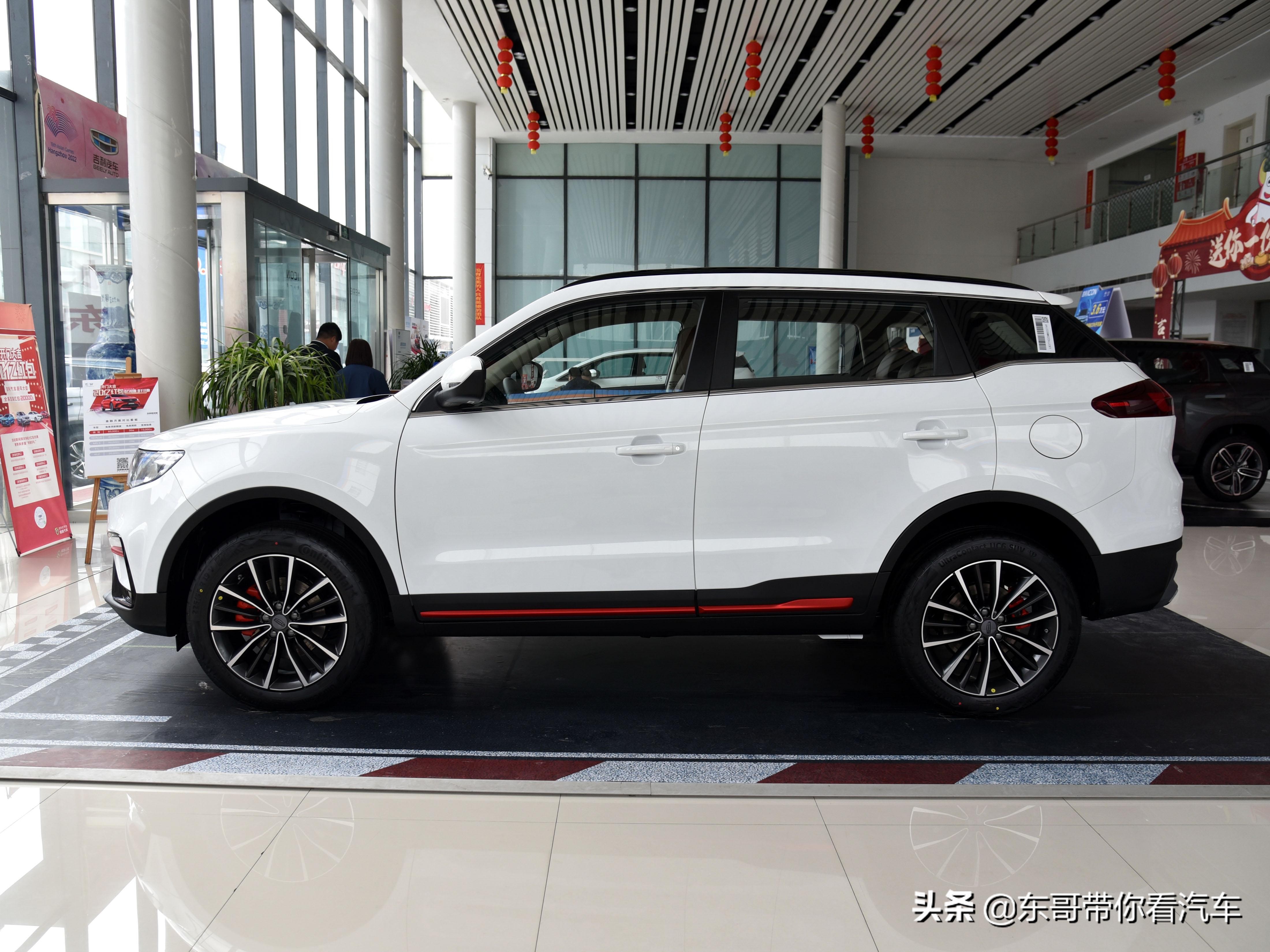 价格更低了,品质配置还更好,自动挡优质suv,实拍博越