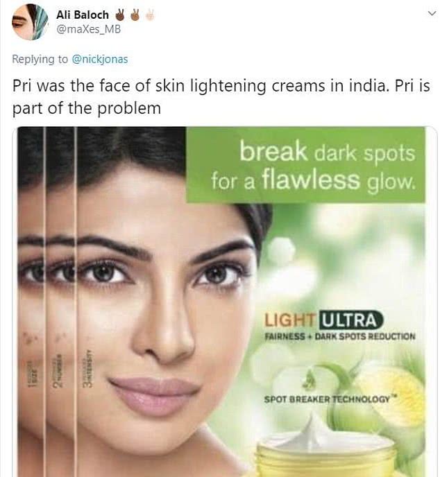 迪莎帕塔尼高清图(37岁印度女星朴雅卡为黑人发声，却因曾推广美白产品，被抨击虚伪)