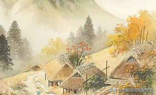 采菊东篱下，悠然见南山，陶渊明摆脱尘世纷扰，超脱世俗