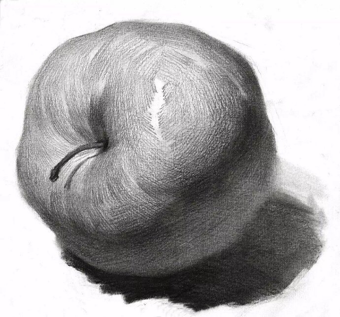 深度：基础美术生的“硬伤”，素描苹果应该怎样画才好看？