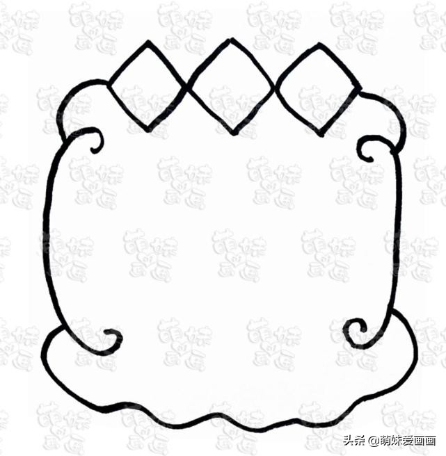 春节学画简笔画——春节手抄报标题,边框,装饰图案绘制技法大全