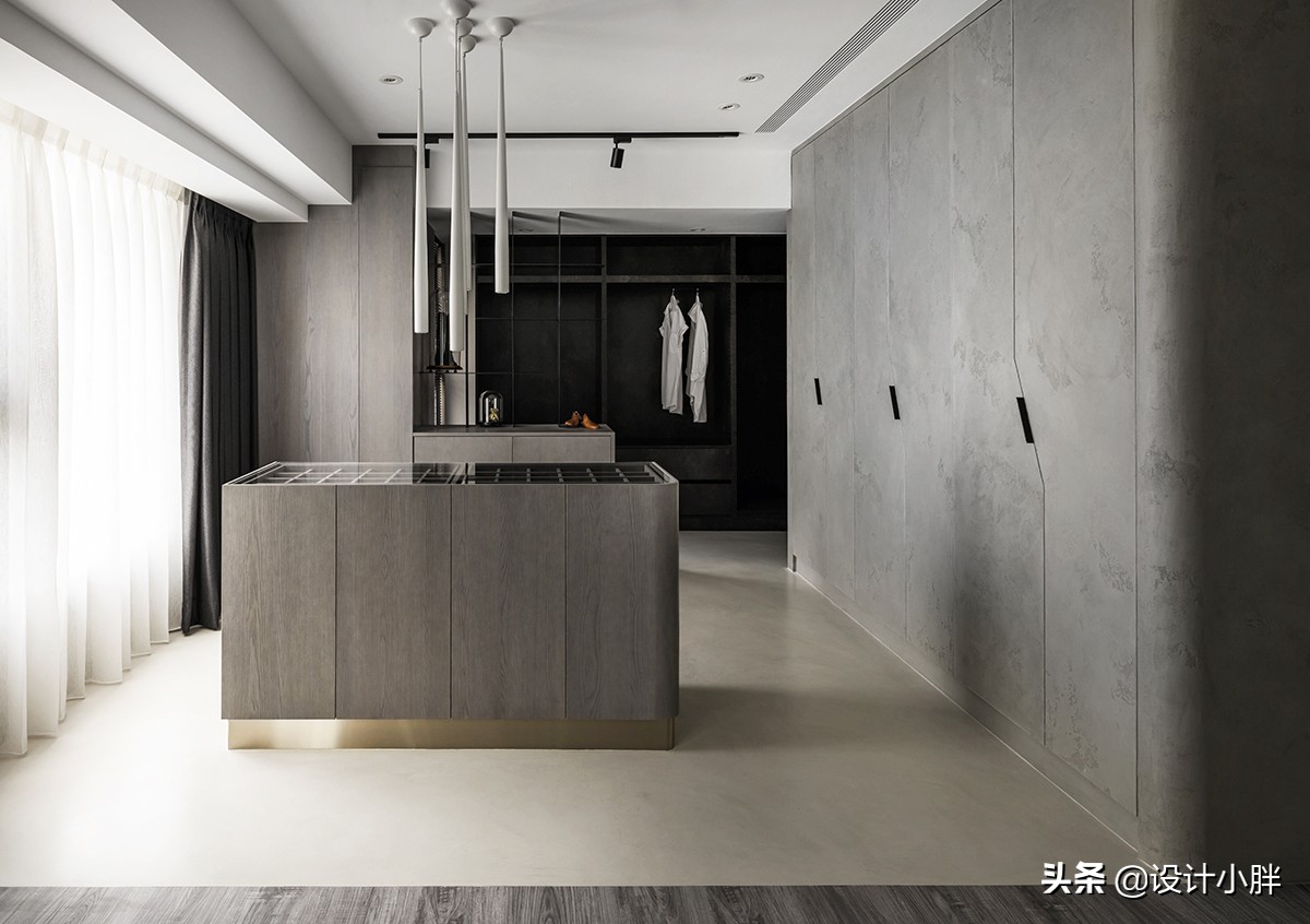 香港服装设计师99㎡居家，以儿时记忆为灵感，打造现代工业宅