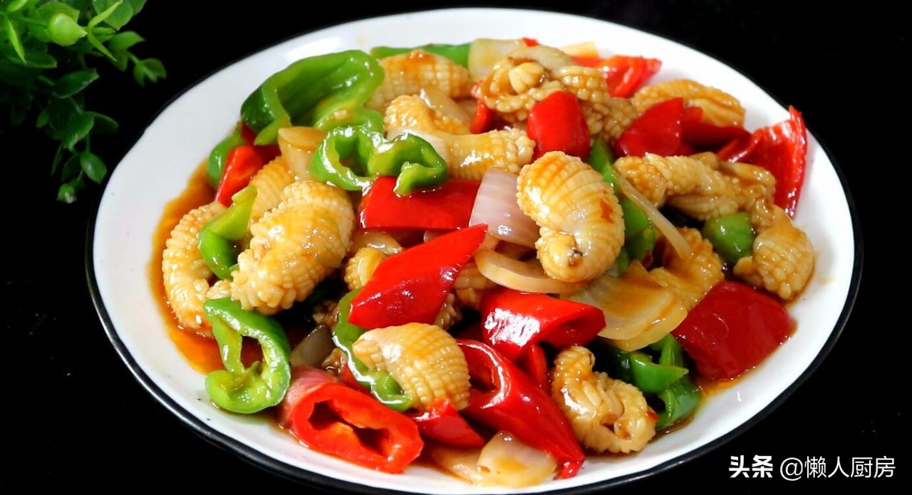 洋葱炒墨鱼仔的家常做法墨鱼仔这样做才好吃