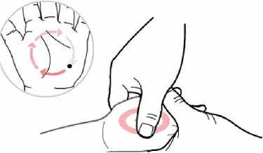 婴儿顺时针揉肚子图解(治疗宝宝积食辅助按摩手法) - 乐宝宝贝