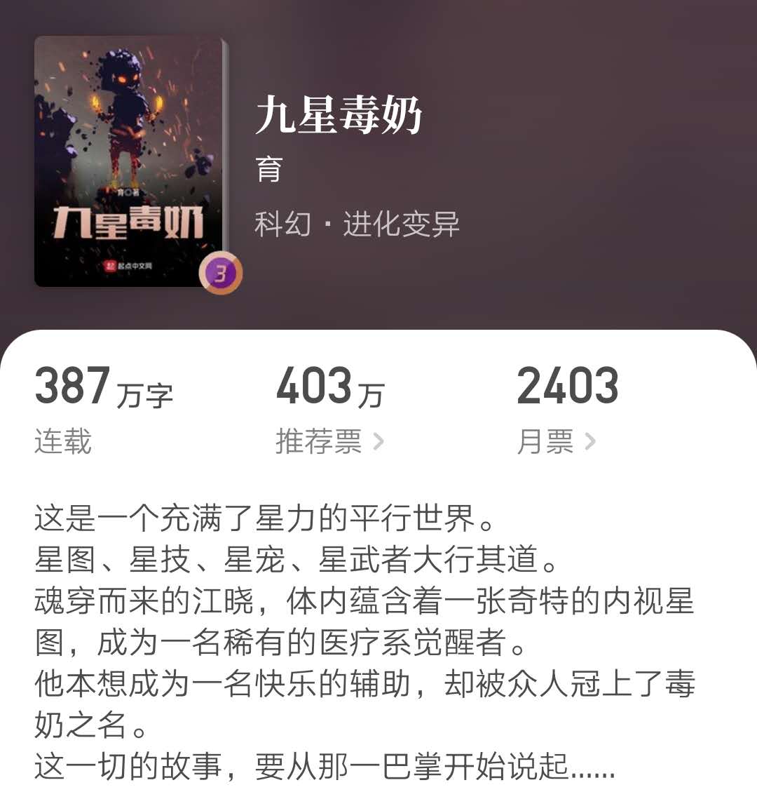 起点2020年年度月票排行榜：诡秘之主霸榜第一，亏成首富挤入前十