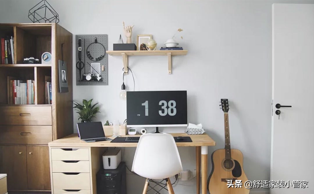 不能错过的10款书桌实景，装修选一款照着做，提升卧室颜值