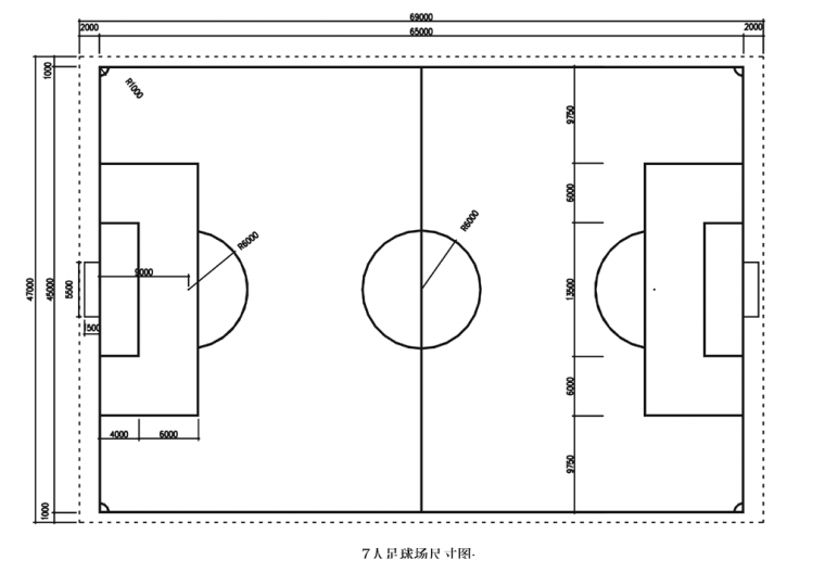 三七灰土能做足球场吗(景观设计常用室外运动场地标准尺寸)