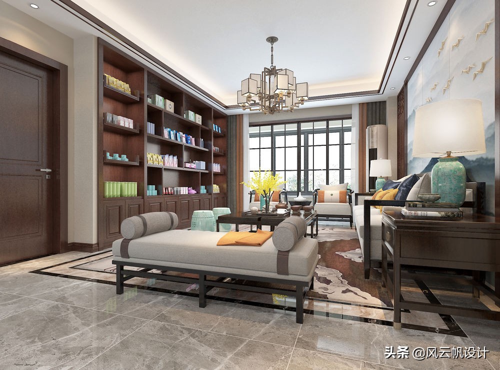 多亏公公指点，90后宝妈将美容院装中式风格，最终迎来宾客满座