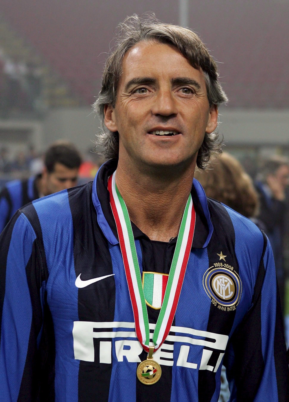 曼奇尼首度执教国际米兰(04/08)首次执教国际米兰,曼奇尼才是证明了