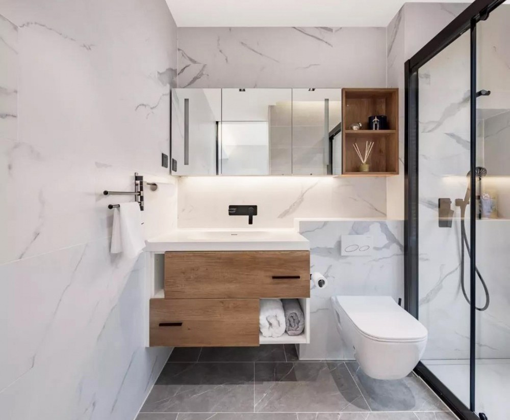 地板砖颜色大全图片(卫生间到底怎么配色) - 赤虎壹号