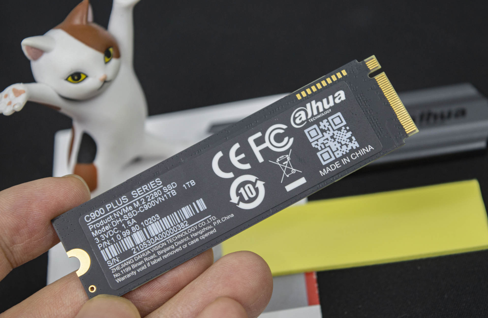 十年质保：大华C900 PLUS 1TB M.2固态硬盘开箱体验