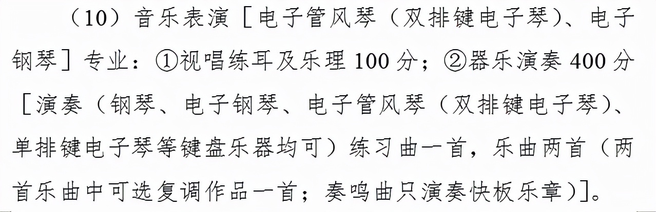 中职生也能通过艺体上本科!来看看2022四川省艺体考试大纲