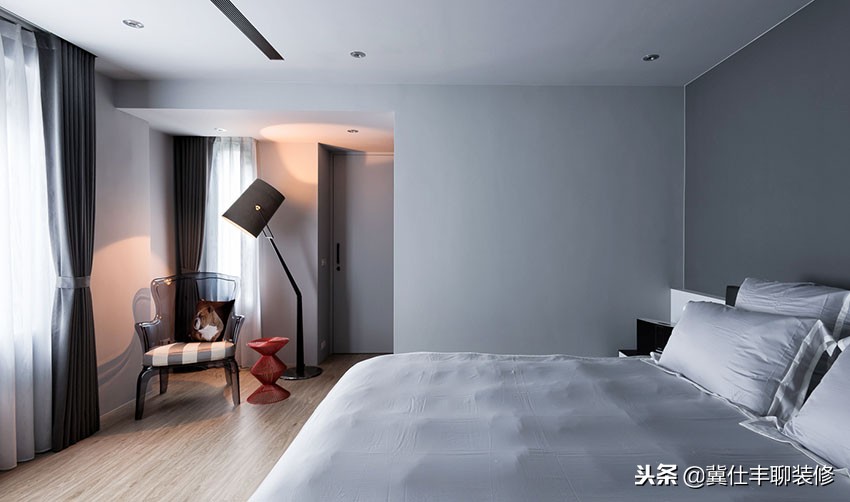 134㎡四室兩廳两卫，取消电视墙，兒童房不放床，实用又敞亮