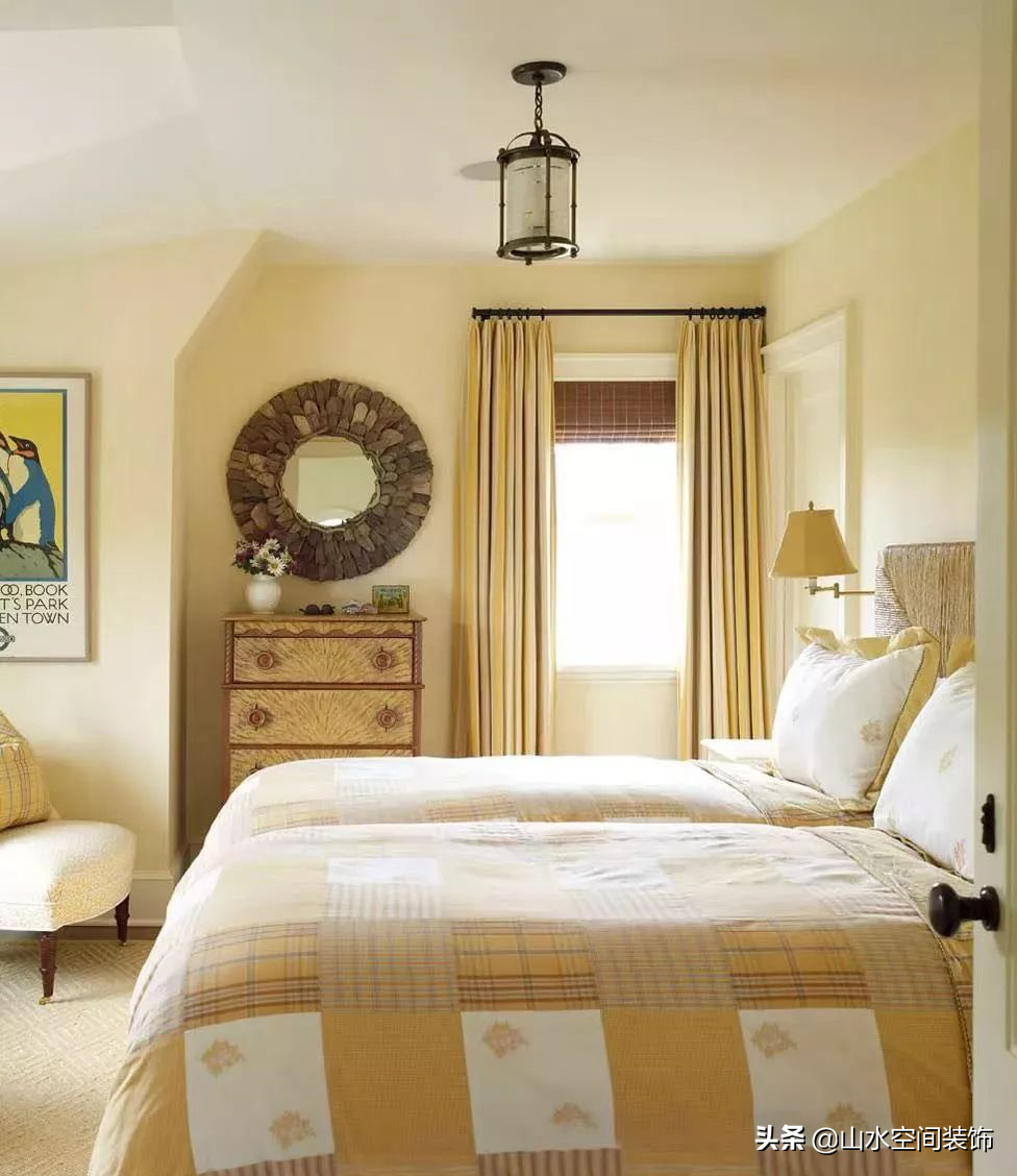 小卧室窗帘颜色搭配技巧，90%的家庭都选错了