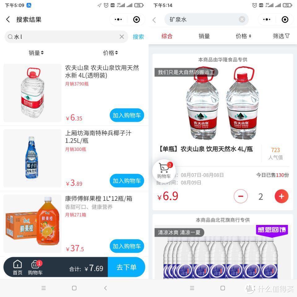 无需运费！9大品牌纯净水&矿泉水社区团购价格横评