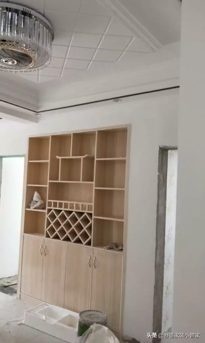 11个木工做的手工酒柜，提升餐厅档次，喜欢的朋友可以参考