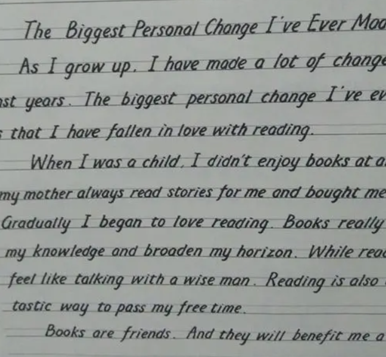 高考出现“神仙卷面”，字迹清晰工整、又美观，阅卷老师不忍扣分