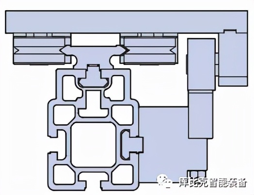 精密环形导轨流水线可承受大翻转力矩