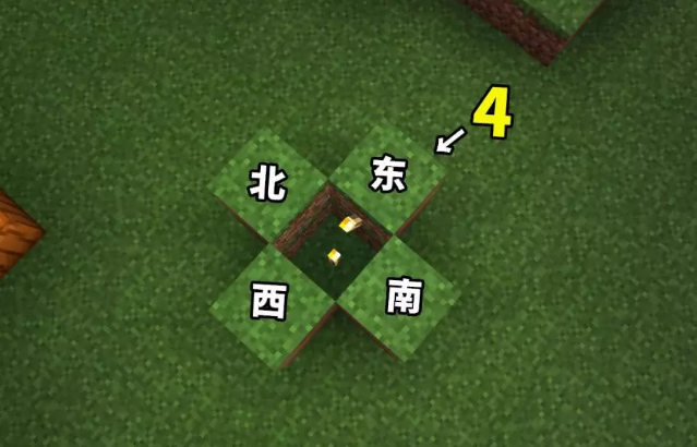 我的世界：5个默默无闻的隐藏特性，教你用两根火把辨别方向