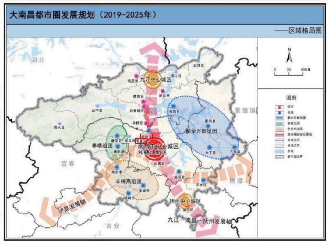 江西将打造3个都市圈、5个二线城市，有望反超陕西