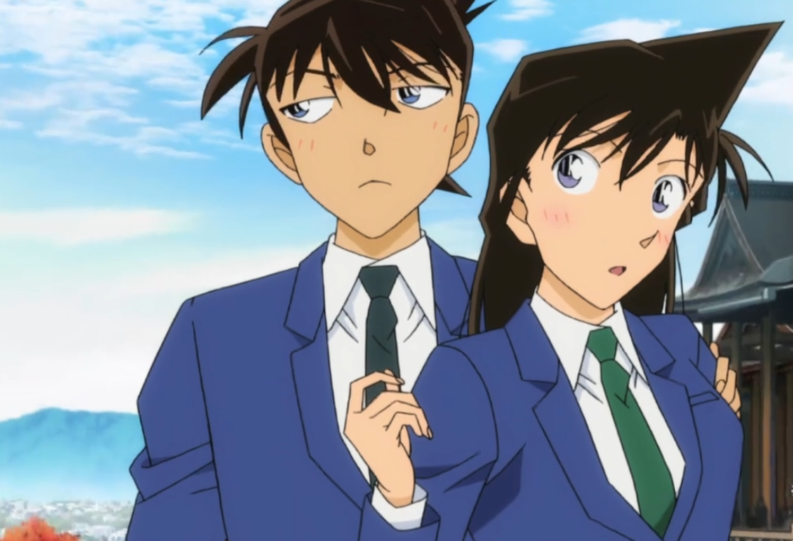 园子叫小兰"工藤太太",还称呼小兰新一"两口子"