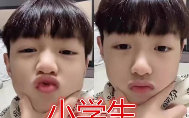 软萌小学校草：大眼卷发，笑容甜如蜜，可爱到犯规