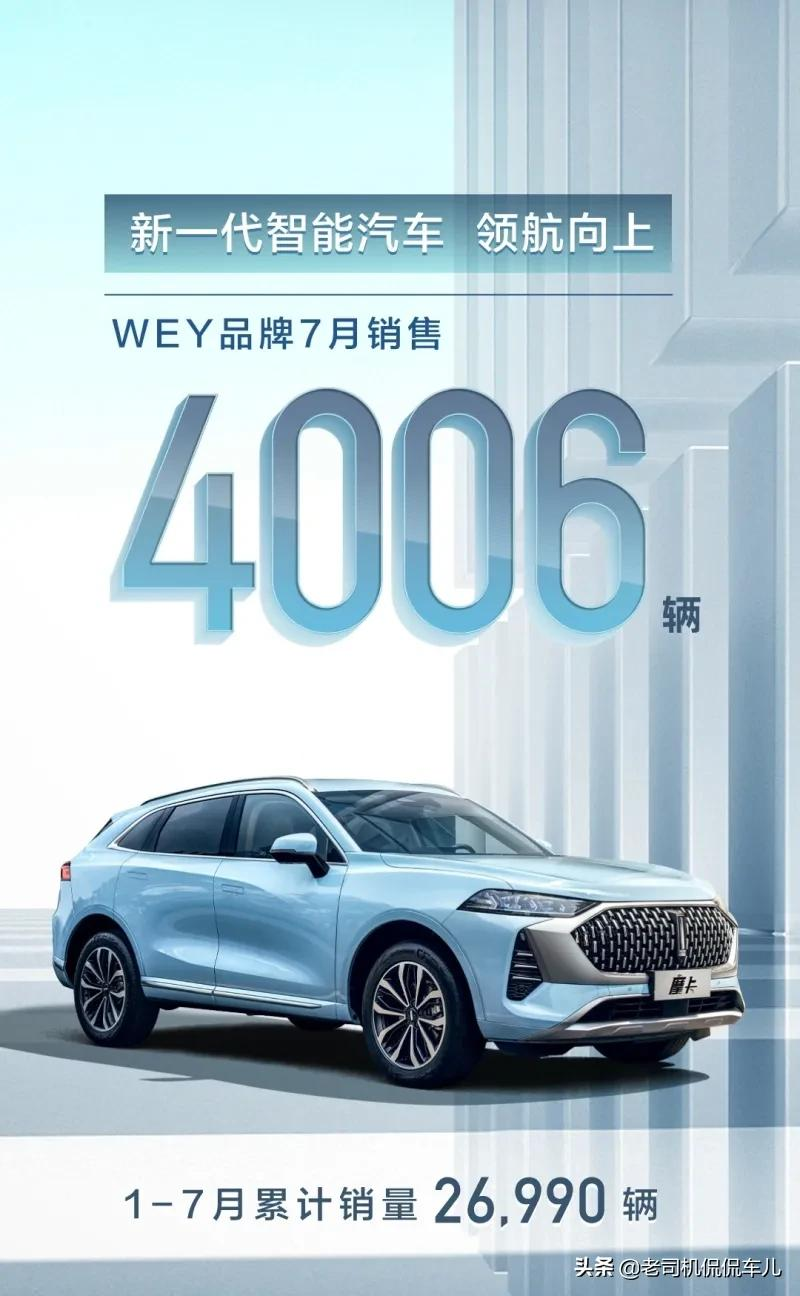 长城魏派销量暴跌四倍，市场表现亟待突围