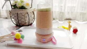 北欧欧慕便携式果汁杯，承包了文艺今日份的健康饮品