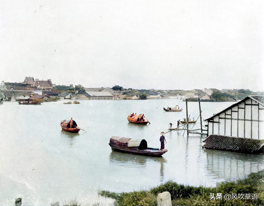 龙舟竞渡在什么时期就有了(1930年代的湖南湘潭，有热闹的龙舟比赛，也有肆虐的洪水侵袭)